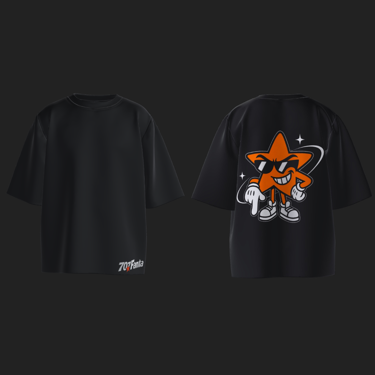 ORANGE STAR LOGO SHIRT